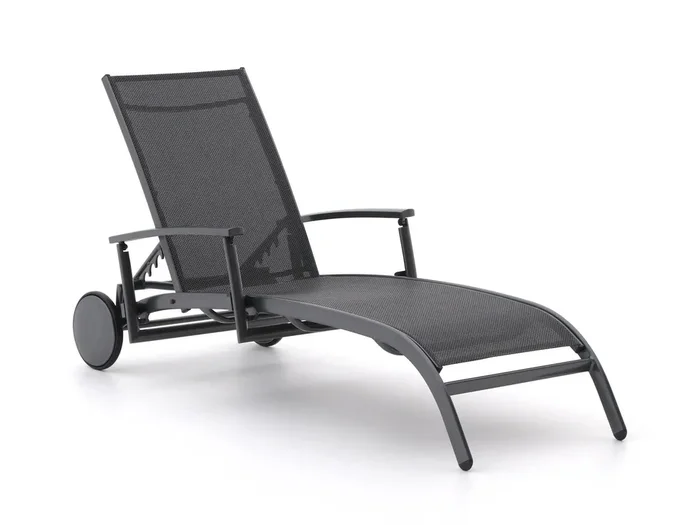 Bellagio Lugo Gartenliege mit Rädern