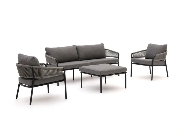 Bellagio Nova Siri Sessel-Sofa Lounge-Set 4-teilig