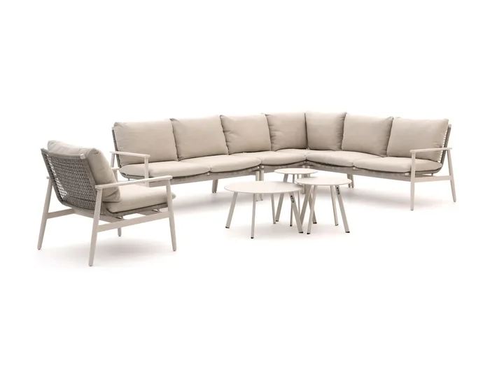 Bellagio Pizzoli/Bovezzo Ecklounge-Set 8-teilig