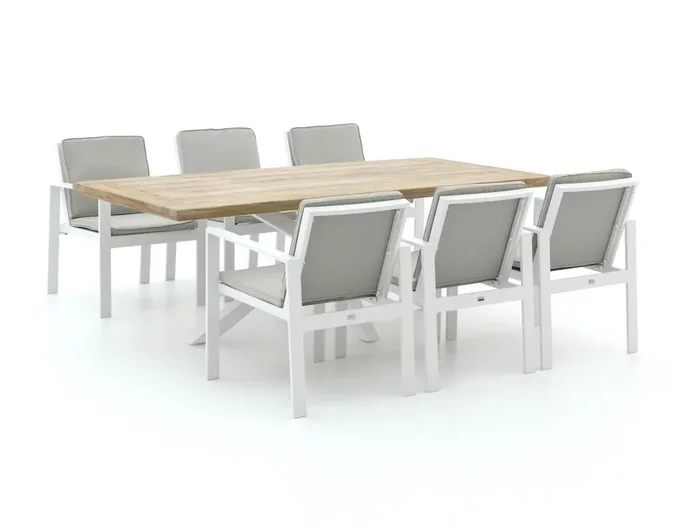 Bellagio Vezzano/Montorio 220 cm Gartenmöbel-Set 7-teilig