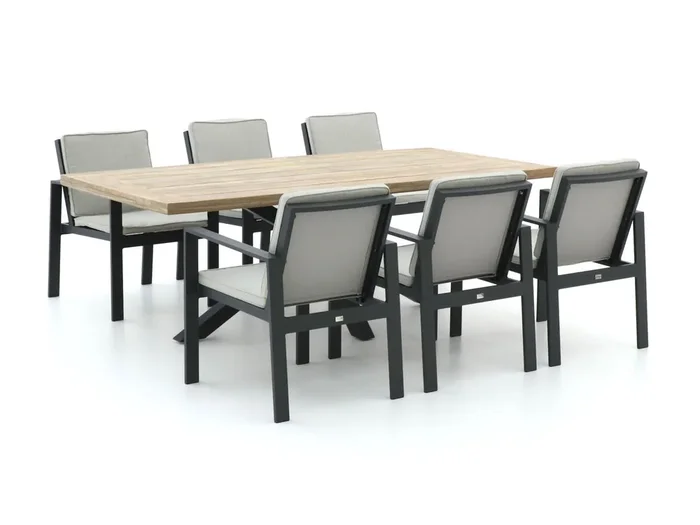 Bellagio Vezzano/Montorio 220 cm Gartenmöbel-Set 7-teilig