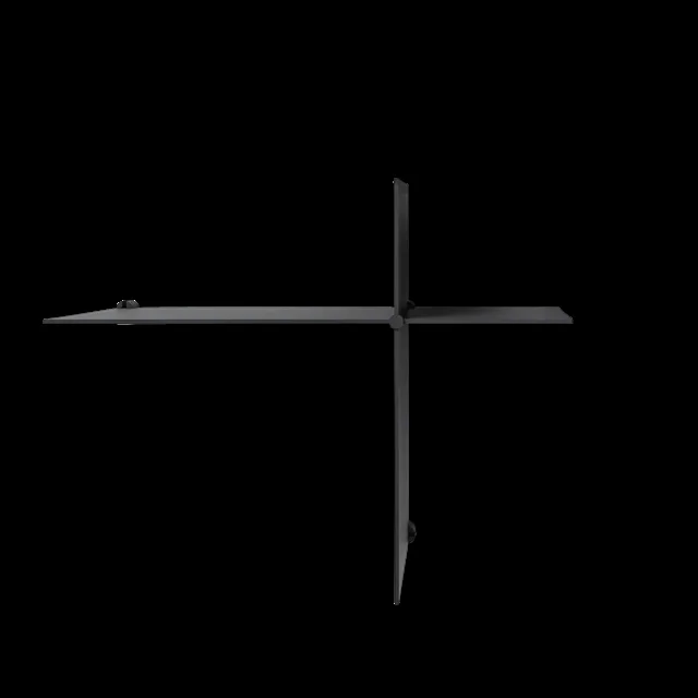 Bent Hansen Up The Wall Regal Schwarz