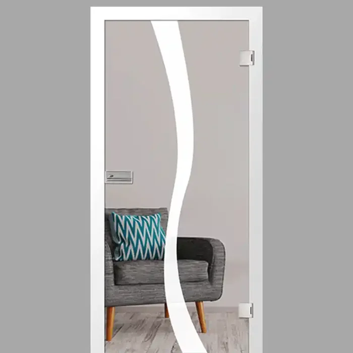 bergamo Motiv matt – Ganzglastür / Glastür – Erkelenz