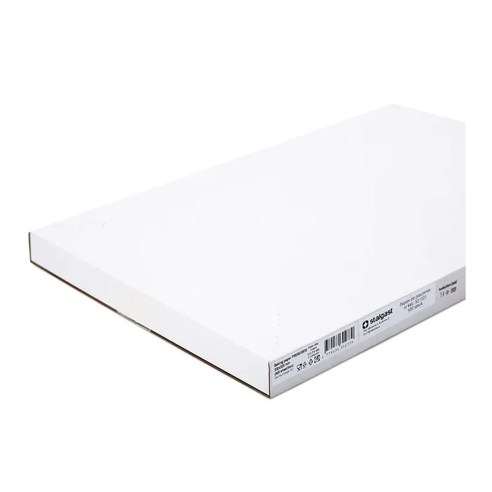 Beschichtetes Backpapier, Zuschnitte je 530×325 mm, 500 Stück, weiß