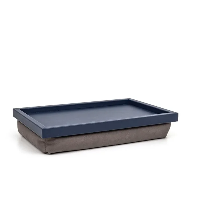 Bett-Ledertablett TESEO von Pinetti – B 30 x T 45 / Düne / Keine Anpassung