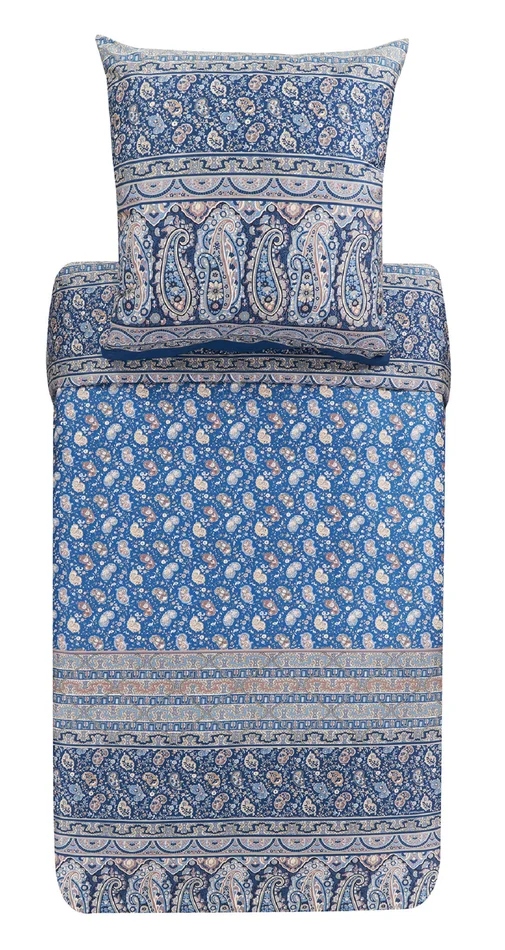 Bettwäsche Imperia B1 Satin blau