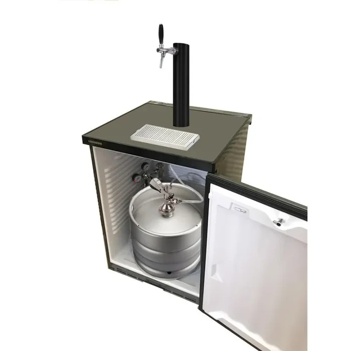 Bierbar Premium komplett für max 50 Liter Fass mit Liebherr Kühlschrank