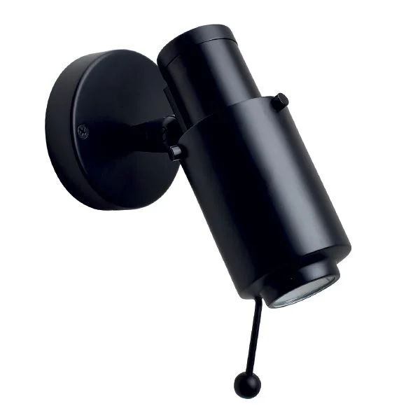 Biny 243 Wandleuchte Schwarz mit LED