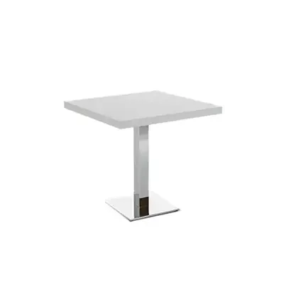 Bistro Säulentisch Quadratisch