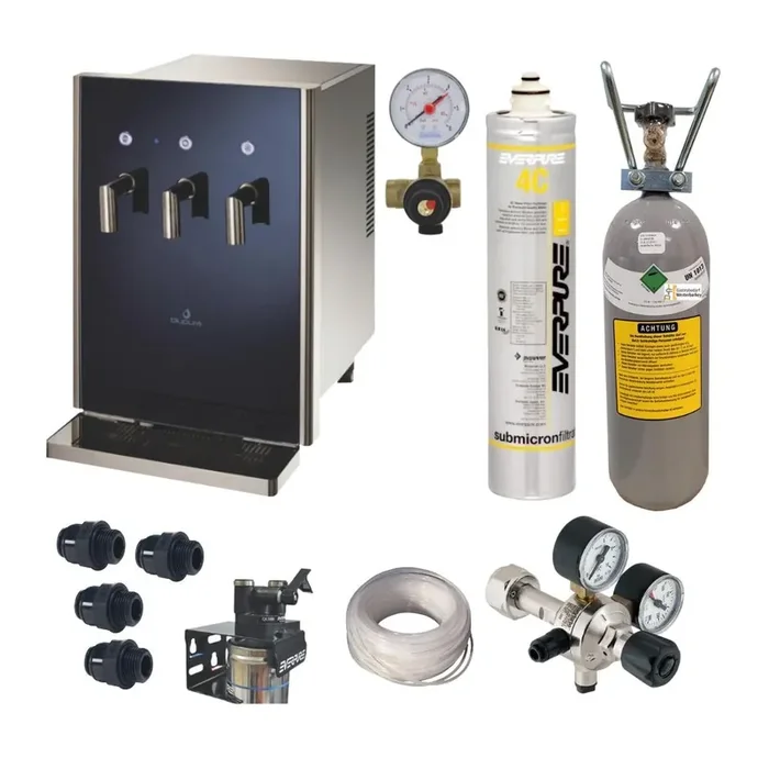 Bluglass 80 mineral water device for 3 types complete set