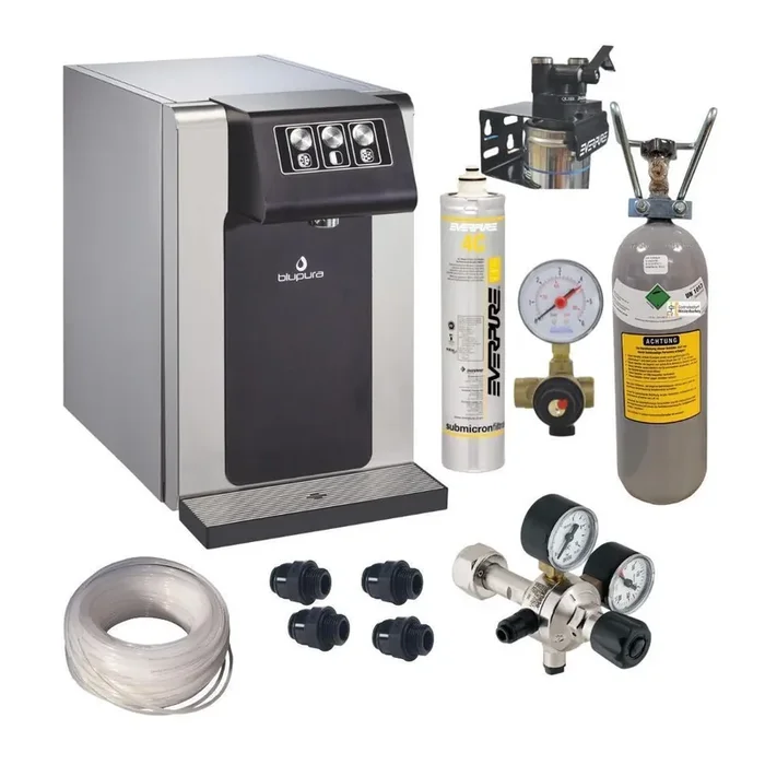 Blusoda 30 fizz Tafelwasserschankanlagen Komplettset 2 kg CO²