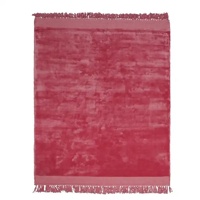 Boho Teppich Velvet Touch 160 x 230 cm Pink