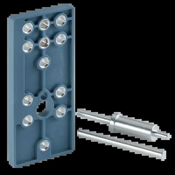 Bohrschablone für Türdrücker / Bohrlehre für Türklinken