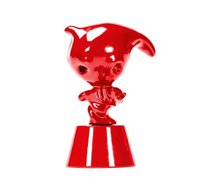 Bosa Momonsters Was an Egg Figur Entworfen von Giovanni Motta