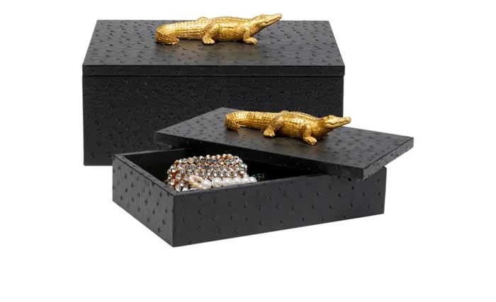 Box Crocodile 30 x 20 cm