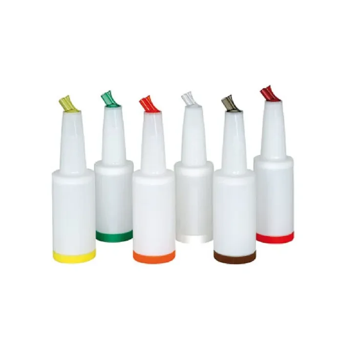 BPM Bottle-Pour-Master with spout for mixed drinks red