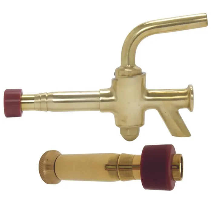 Brass tap fitting „Rhineland“ with air valve / tap version