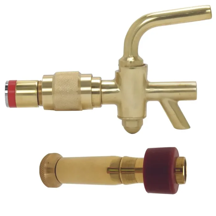 Brass tap fitting Rhineland with air valve