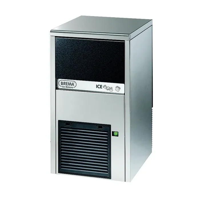 BREMA ice cube maker air-cooled, 28kg / 24h, dimensions 390 x 460 x 690 mm (WxDxH)