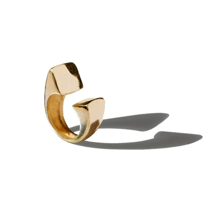 Bronze-Ring DOLOMITI von Camilla Carli – Gebürstet / 8