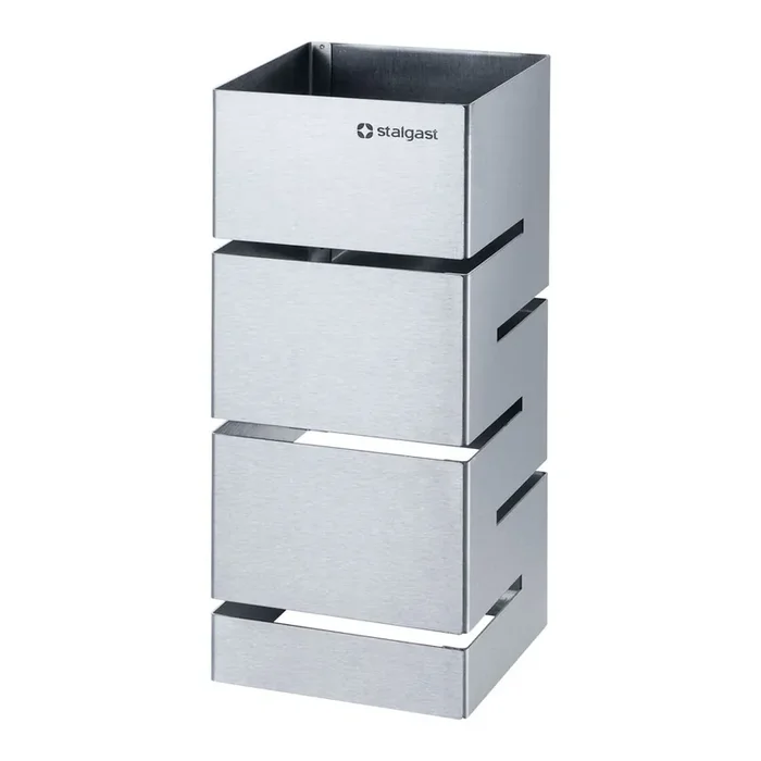 Buffet-Ständer niedrig, Einschübe gerade Seite