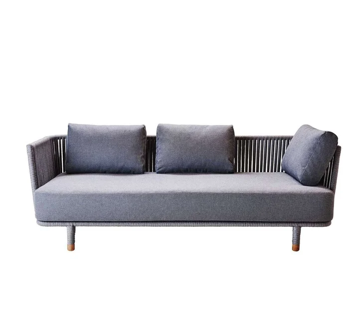 Cane-Line Moments Sofa Entworfen von Foersom & Hiort-Lorenzen
