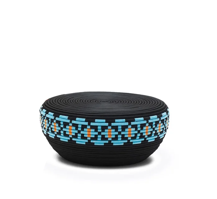 Cappellini Superheroes Pouf groß Ø 70 cm Entworfen von Glimpt Studio