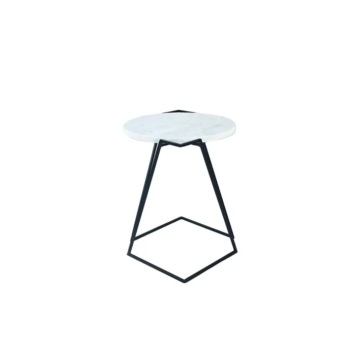 Carrara-Marmor-Beistelltisch SATURNO von Nicola Di Froscia für DFdesignLab