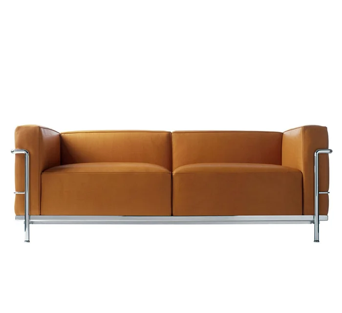 Cassina 3 Grand Confort Sessel – Großes Modell – Sofa Entworfen von Le Corbusier