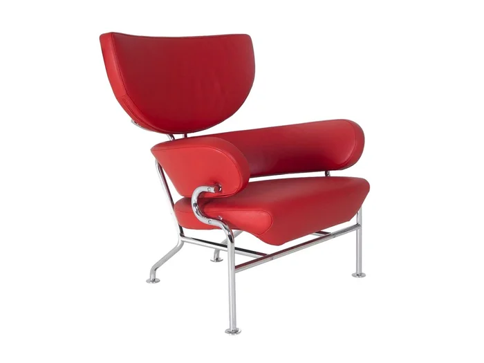 Cassina 836 Tre Pezzi Sessel – Chrom Entworfen von Franco Albini