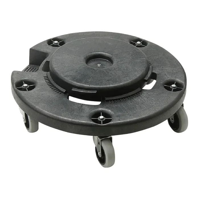 Castor base for waste bins 75 or 120 liters