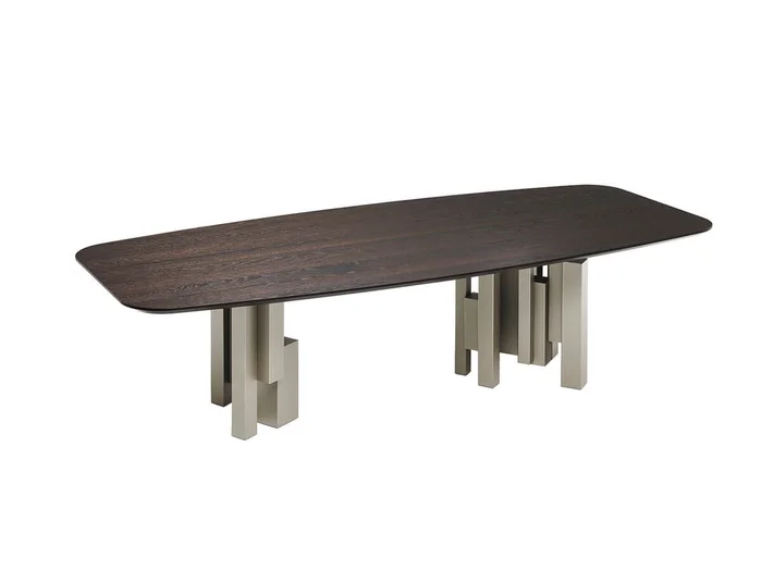 Cattelan Italia Skyline Wood Holztisch Entworfen von Brogliato Traverso