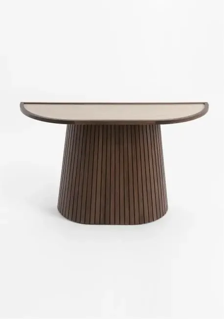 Cleo Wandtisch H77cm – Braun