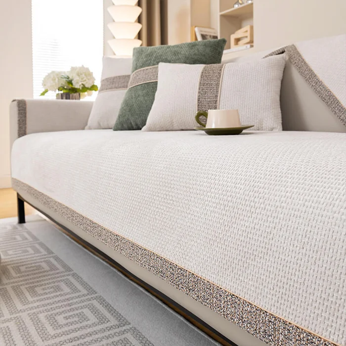 CozyGuard | Bankbezug aus Chenille für stilvollen Schutz