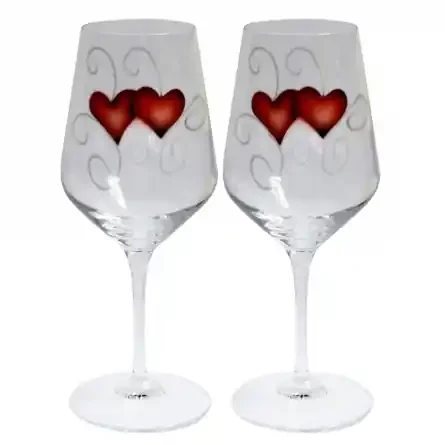 Crystal Ink Weinglas Hertz 35cl, 2-pack