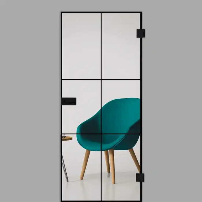 Cubus 5 – Schwarze Glastür – Erkelenz BLACK LINIE