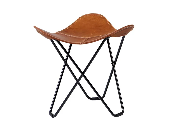 Cuero Pampa Flying Goose Hocker aus Leder