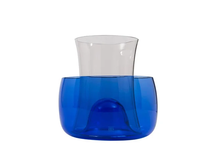 Danese Milano Murano E Vase Entworfen von Enzo Mari