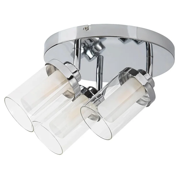 Deckenleuchte Badezimmer Doppelglas Rabalux Aviva G9 [Größe 12,7×27,8×27,6 cm]