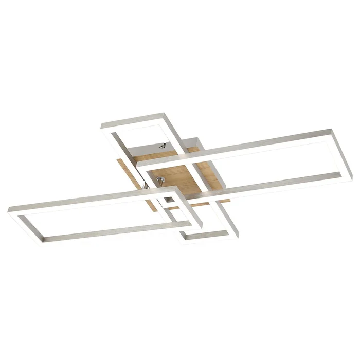 Deckenleuchte mit Sockel aus lackiertem Holz led integriert klasse g Rabalux Ashton [Größe 18x54x11,5 cm]