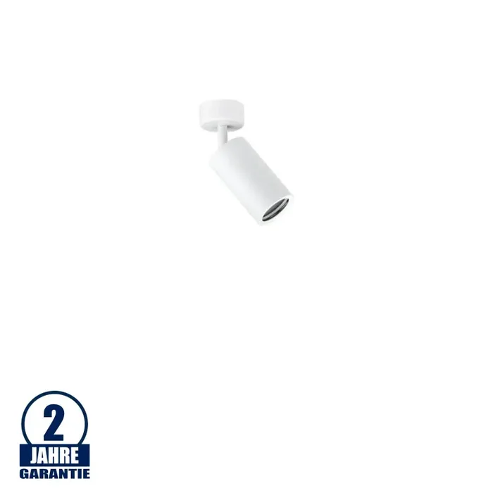Deckenstrahler GU10 Aluminium schwenkbar Weiß