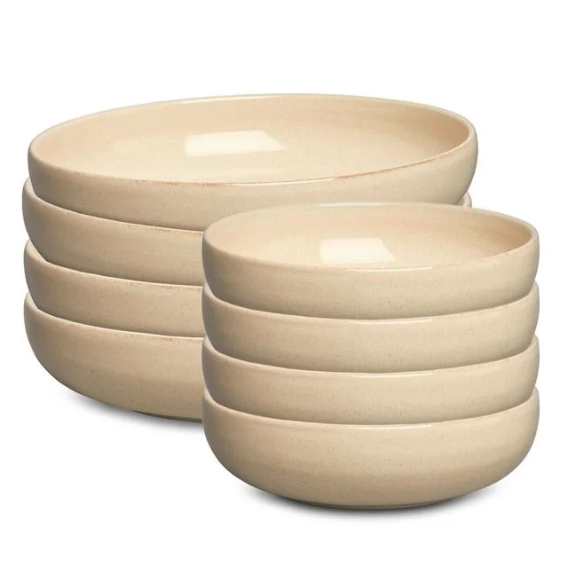 Decotique BON Bowls Starter Set Schalen 8er Set Beige