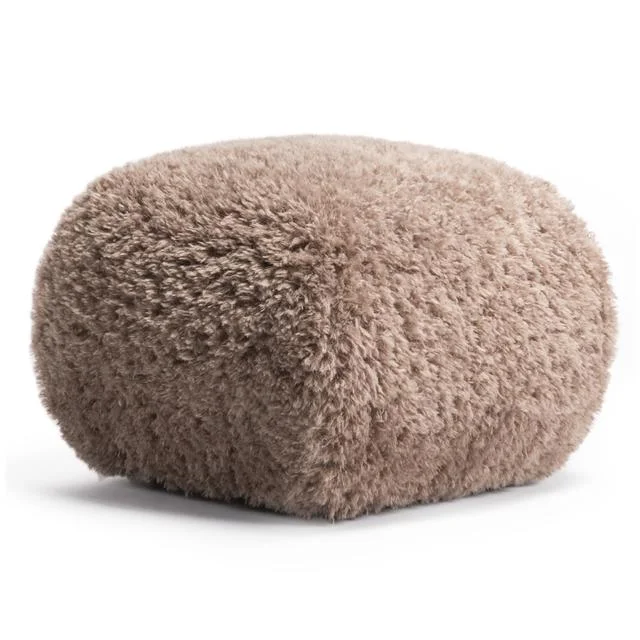 Decotique Le Petite Pouf Soft Taupe