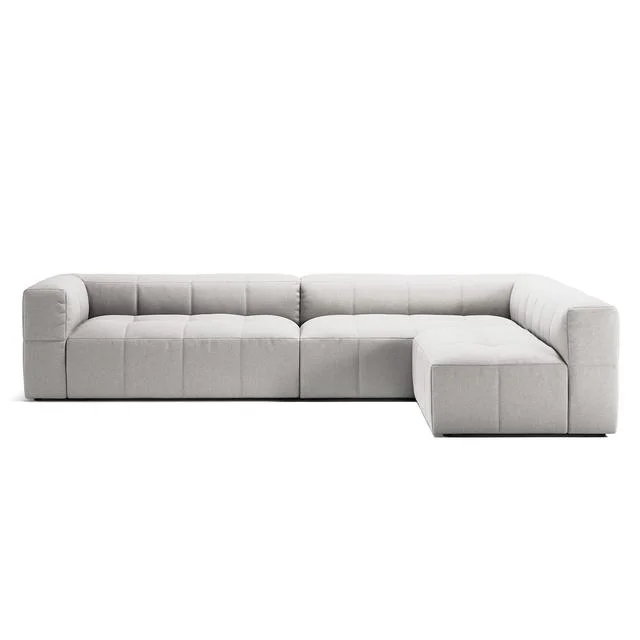 Decotique Mure 4-Sitzer Sofa mit Offenem Ende Rechts Moonwhite