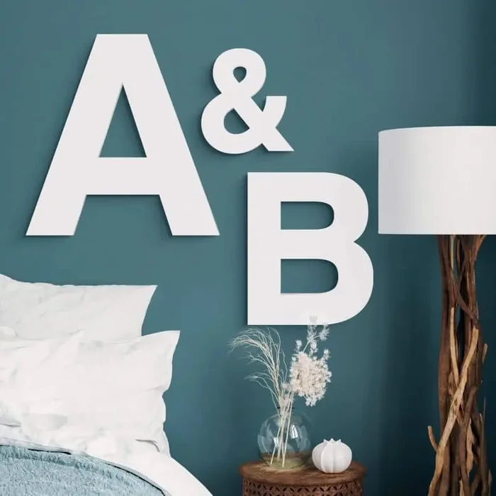 Dekobuchstaben zum Aufhängen – Swiss