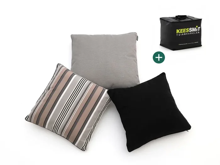 Dekokissen Set Timeless Stripe Natural