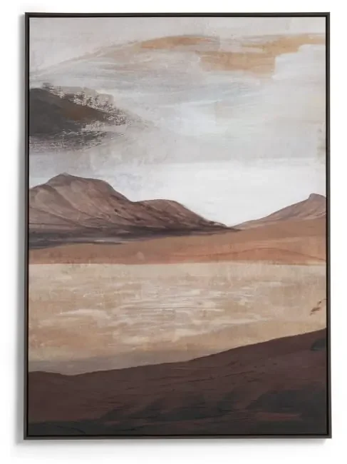 Desert Bild 100x140cm – Braun