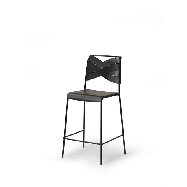 Design House Stockholm Torso Barhocker Schwarz