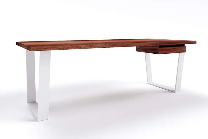 Design Schreibtisch Nussbaum Anan