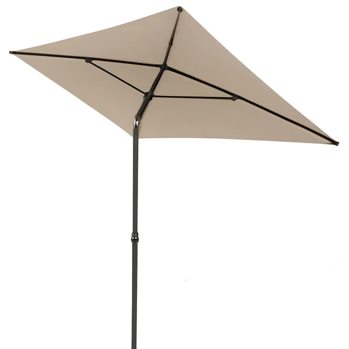 doppler Sonnenschirm Gartenschirm eckig GS Sunline III 260×150 greige